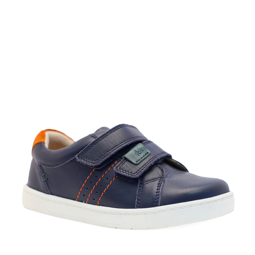 Start-Rite Explore - Navy Leather Shoes