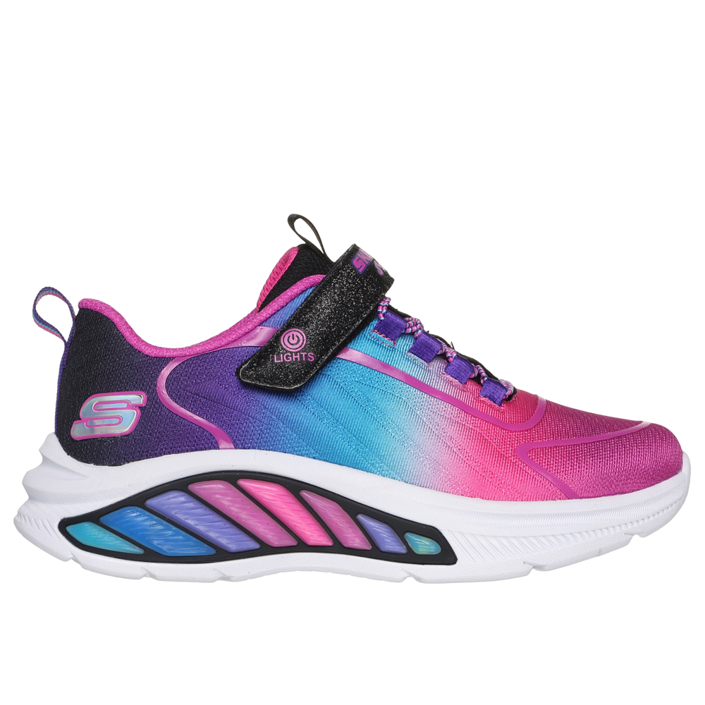 Skechers Rainbow Cruisers Black Multi Trainers