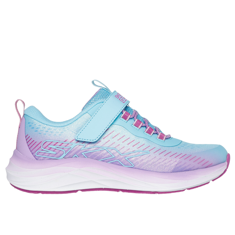 Skechers Go-Run Accelerate Glitter Soul Aqua/Purple Trainers