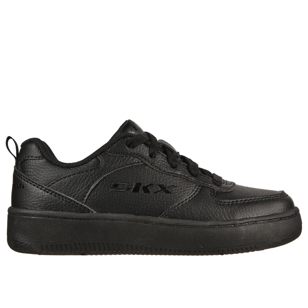 Skechers Sport Court 92 Black Black School SoleLution