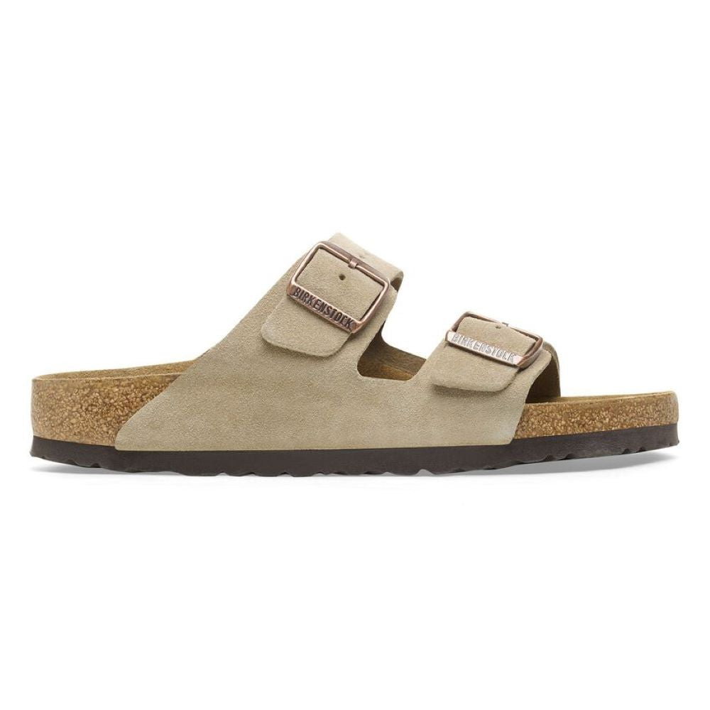 Birkenstock Arizona Suede Taupe Sandals – SoleLution