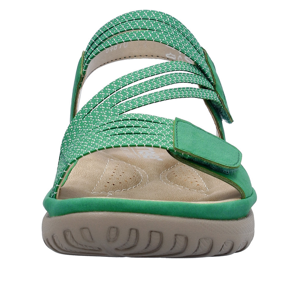 Rieker 64870 - Green Sandals