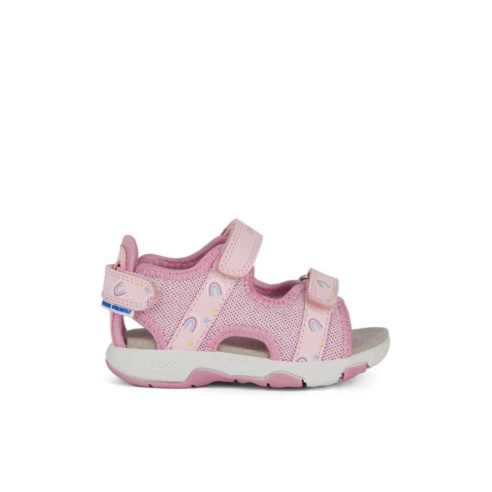 Geox B Sandal Multy Girl B450DA C8099 Lt Pink/Dk Pink Sandals