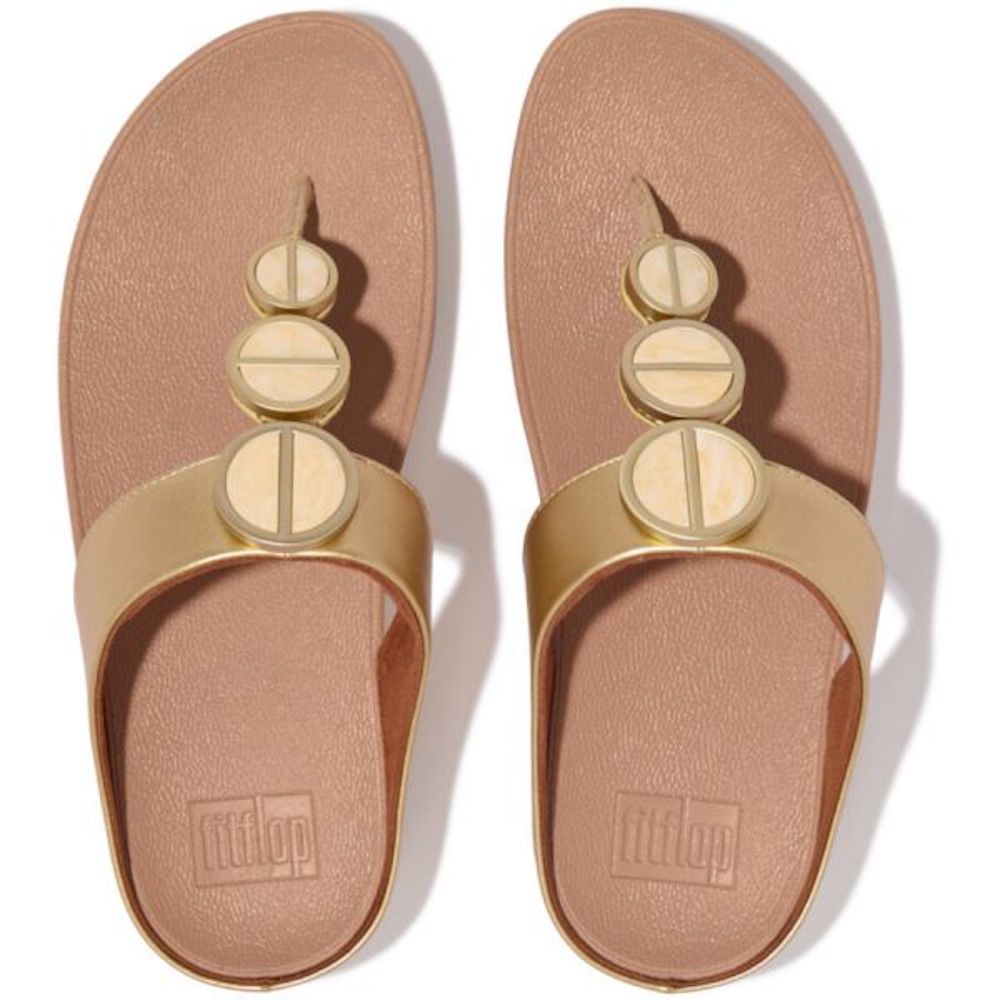 Rose gold fitflop on sale sandals