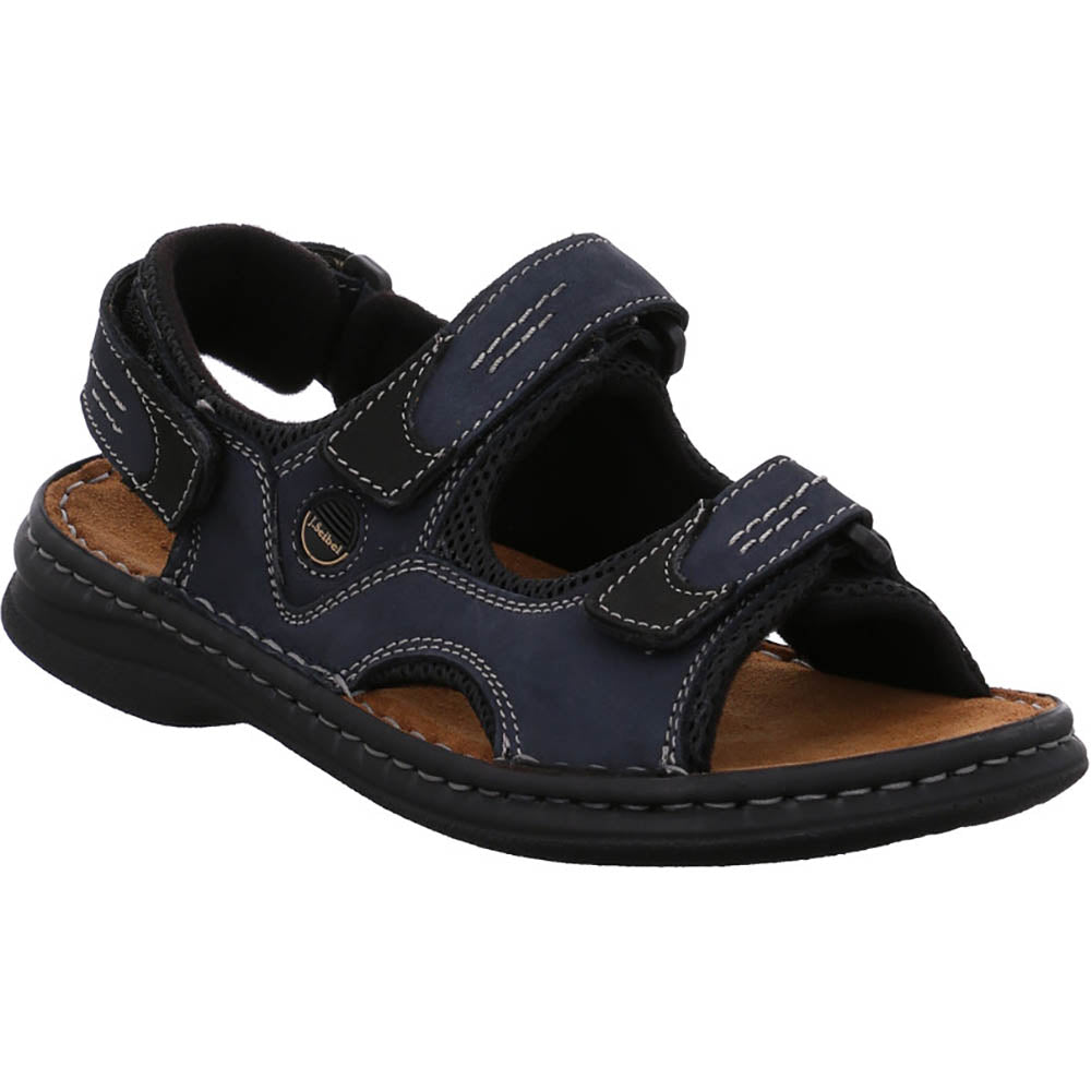 Josef Seibel Franklyn Ocean/schwarz Sandals SoleLution