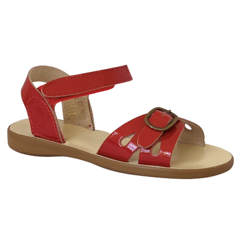 Red sandals for kids discount