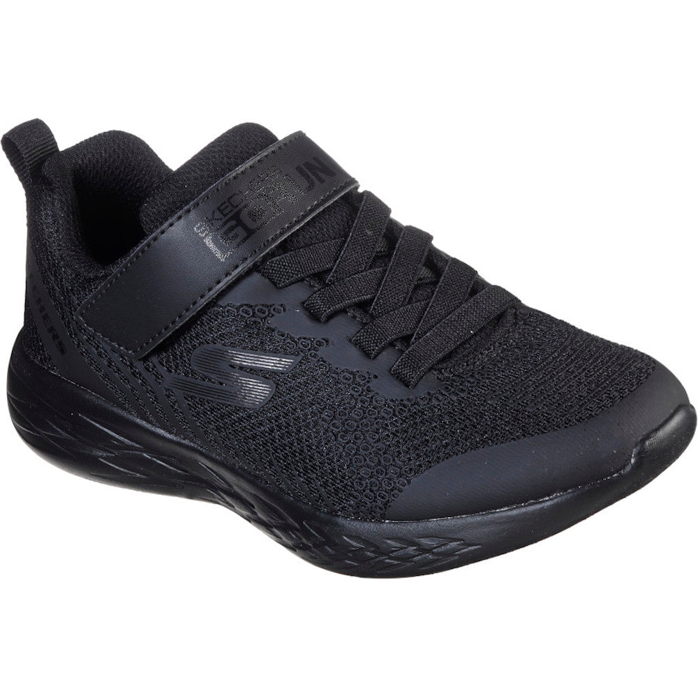 Skechers Go Run 600 Baxtux Black Black Trainers