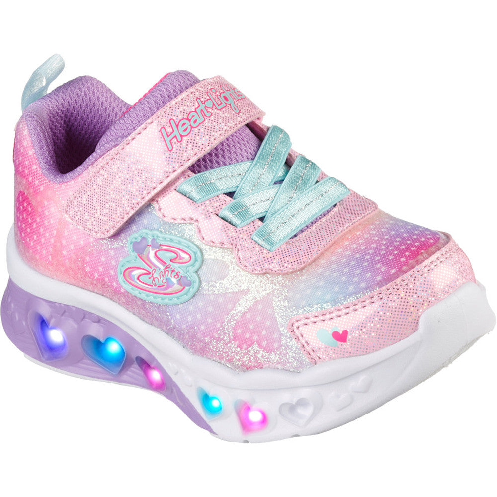 Skechers pink hot sale ribbon shoes