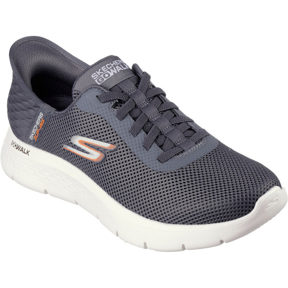 Gray skechers go deals walk