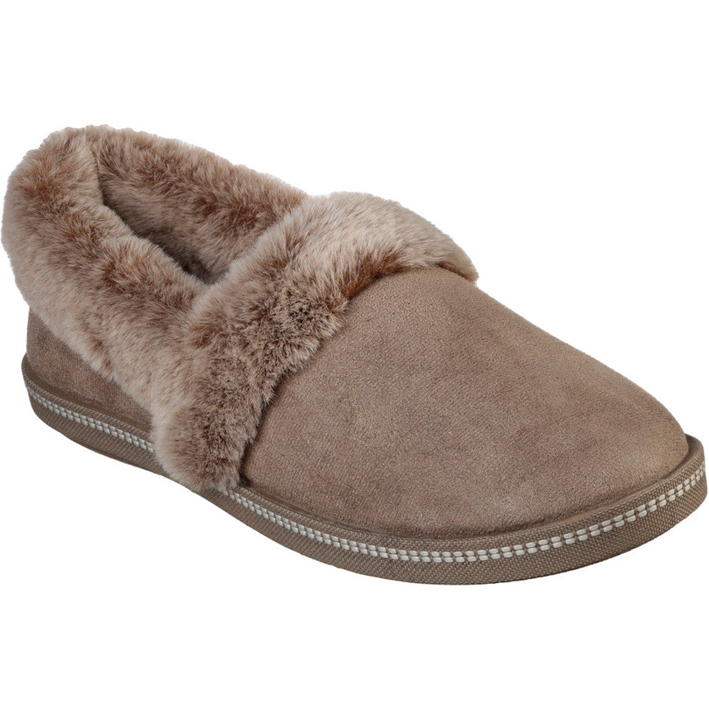 Skechers Cozy Campfire Team Toasty Dark Taupe Slippers – SoleLution