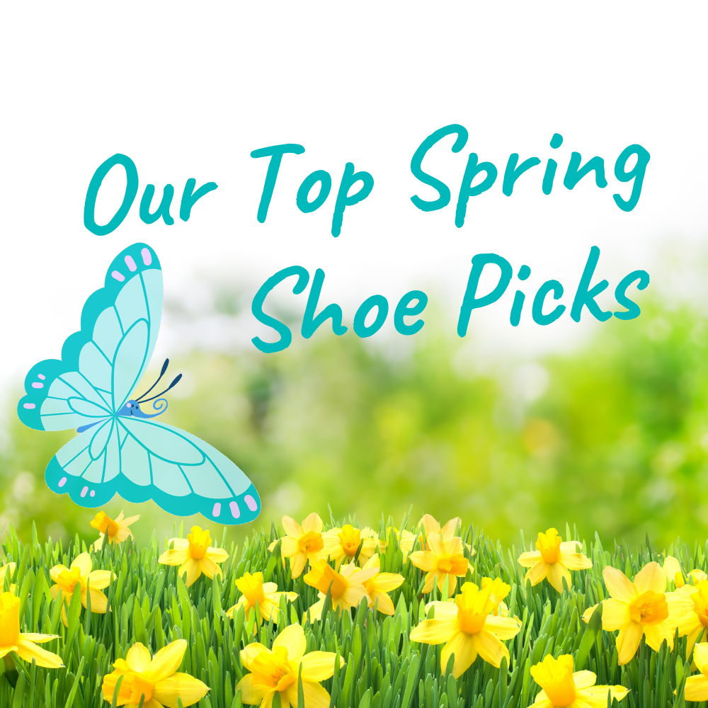 Daffodils in a field to showcase SoleLution's top spring shoe picks.