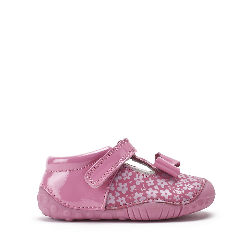 Start-rite Wiggle - Pink Patent Pre-walkers