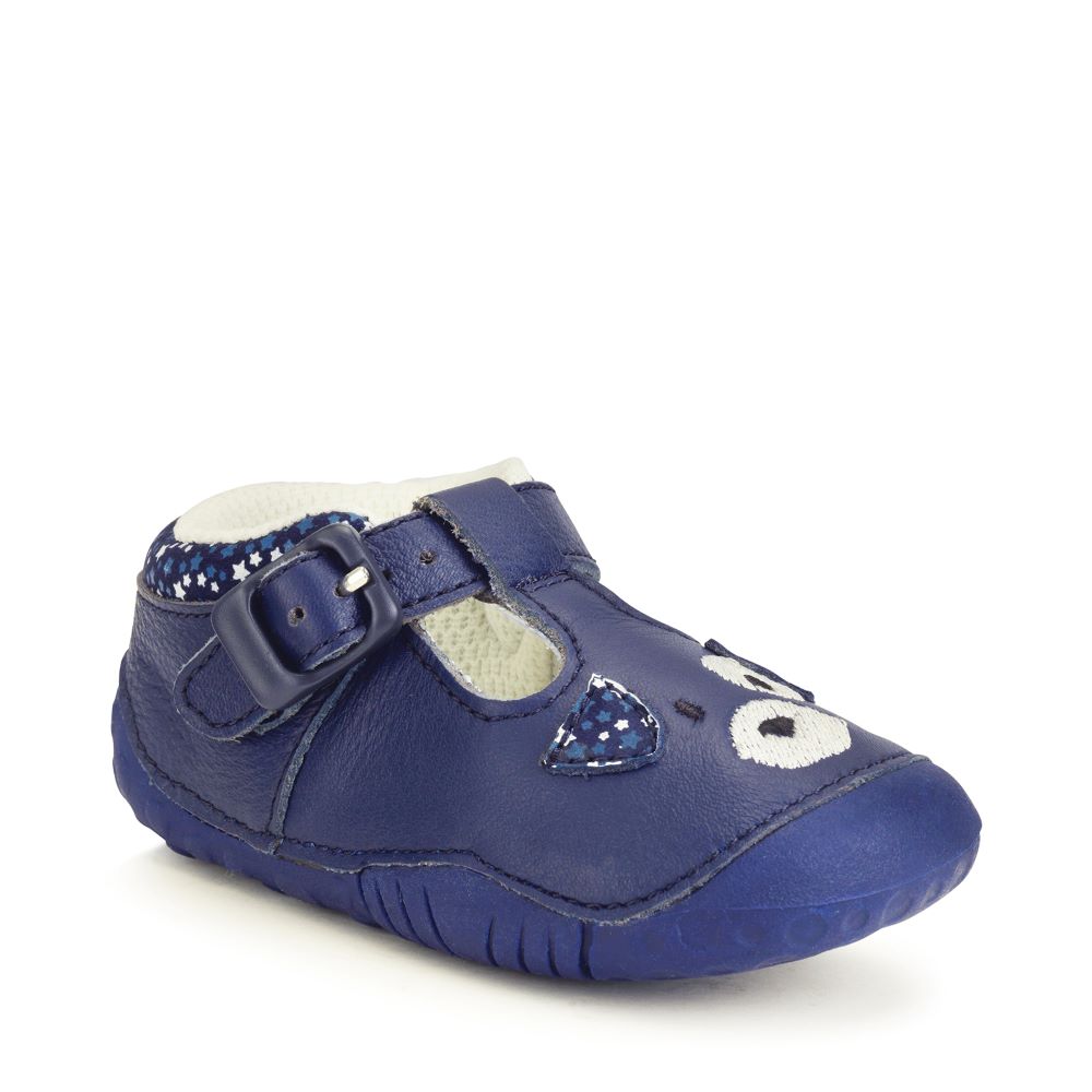 Start-Rite Little Paws - French Navy Pre-walkers
