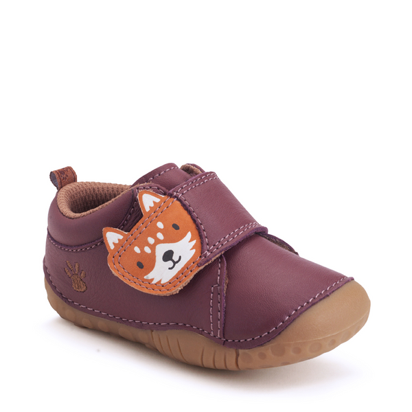 Start-rite Fox Tail - Burgundy Pre-walkers