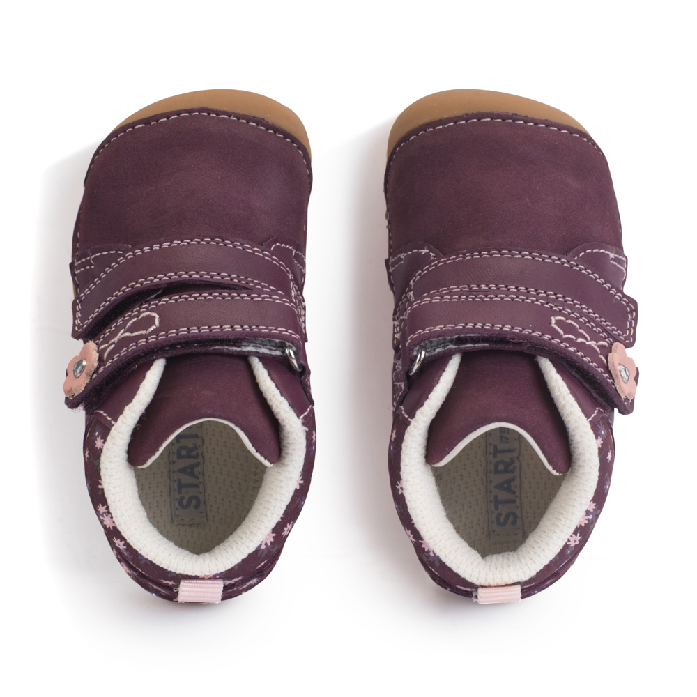 Start-Rite Pip - Burgundy Pre-walkers