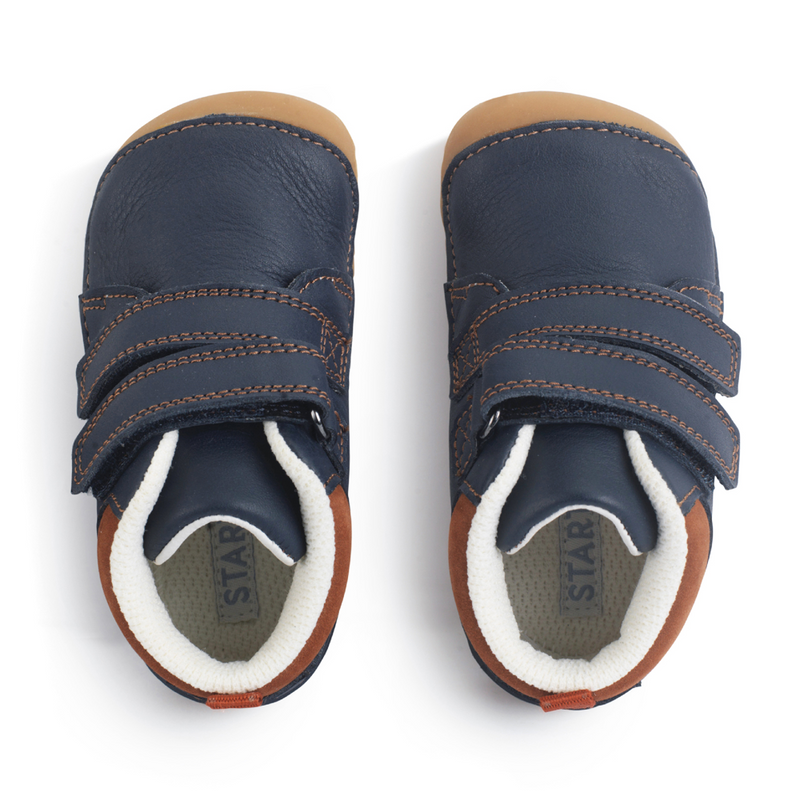 Start-Rite Pip - Navy Pre-walkers
