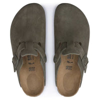 Birkenstock Boston Suede - Thyme Casual