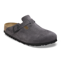 Birkenstock Boston Suede Leather - Velvet Grey Casual