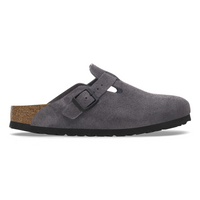 Birkenstock Boston Suede Leather - Velvet Grey Casual