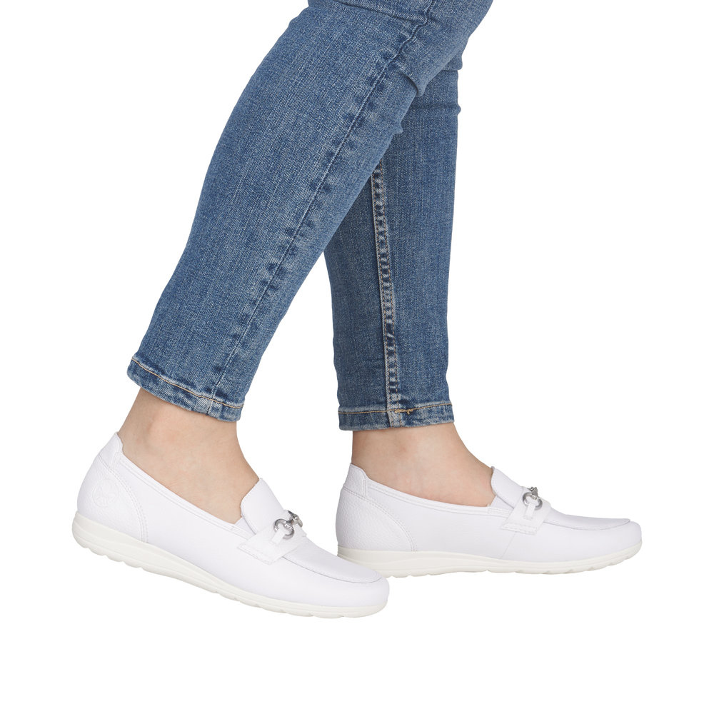 Rieker L9355 -  White Casual