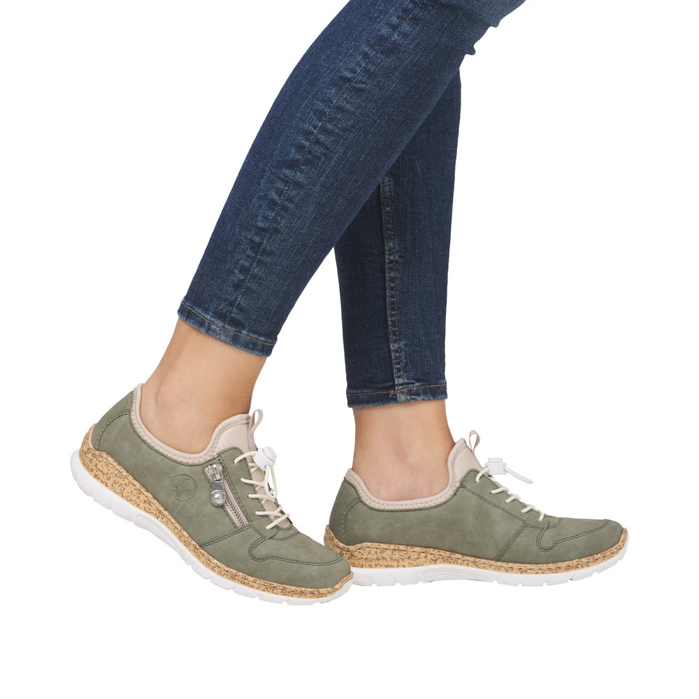 Rieker N42G0 -  Schilf/Pericreme Casual