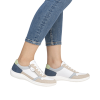 Remonte D1E06 - Iceberg/White/Jeans Trainers