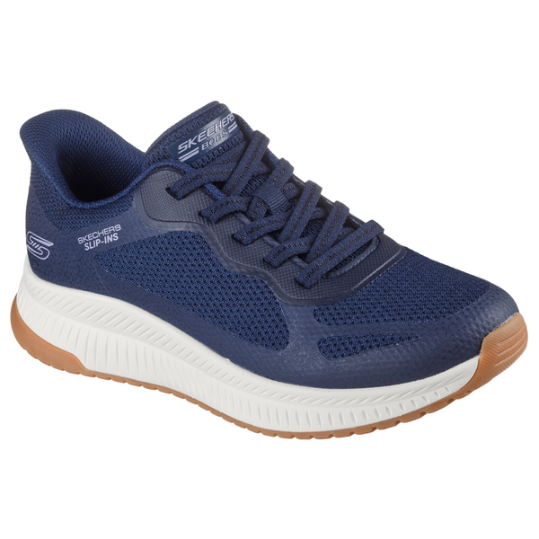 Skechers Slipins Bob Squad 4 - Staple Look - Navy Trainers