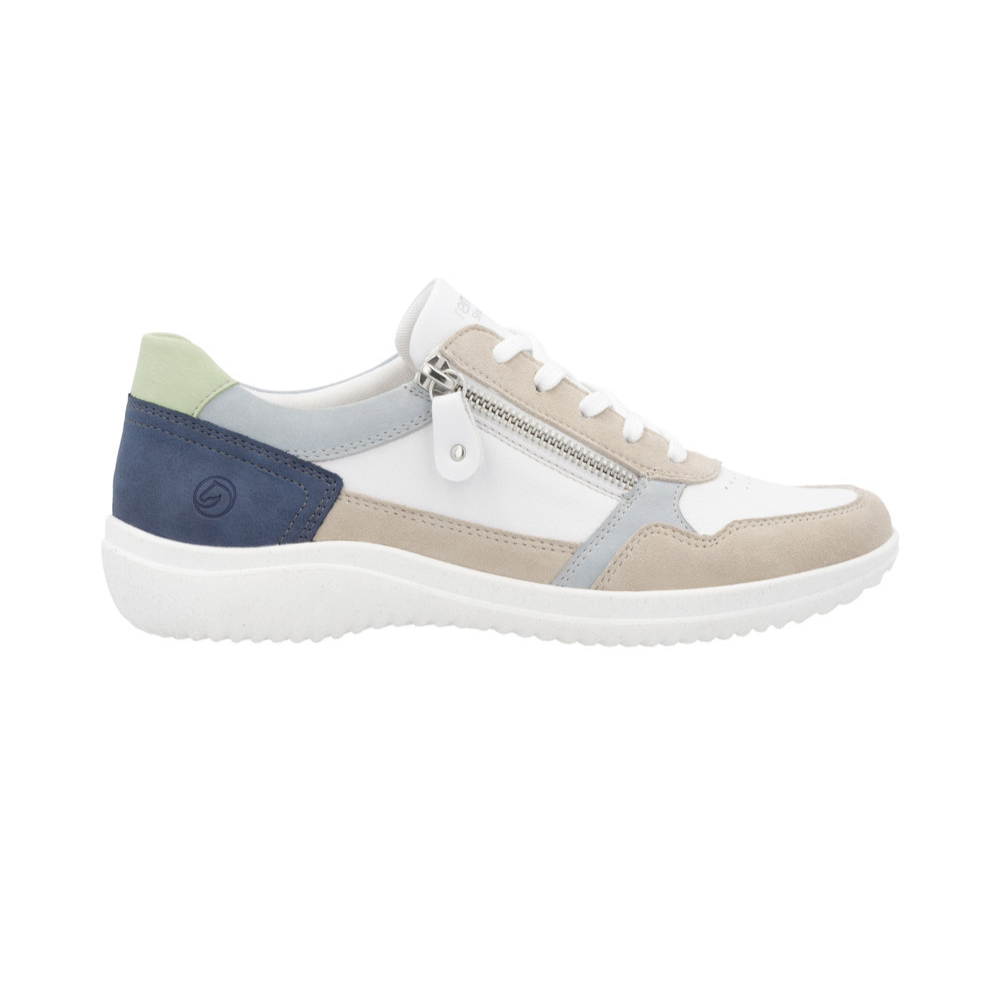 Remonte D1E06 - Iceberg/White/Jeans Trainers