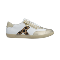 Rieker L9700 -  Palegold/White Trainers