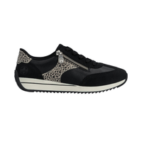 Rieker N1210 -  Black/Ginger Trainers