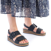 Rieker 62950 - Black Sandals