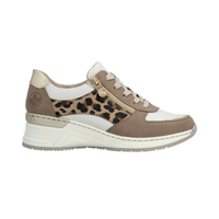 Rieker N4308 -  Shell/Lightgold/Off White Trainers