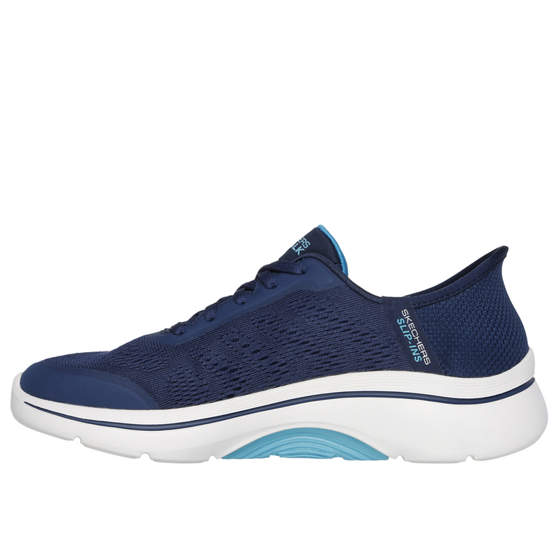 Skechers Slipin Go Walk Arch Fit 2.0 - Valencia - Navy Aqua Trainers