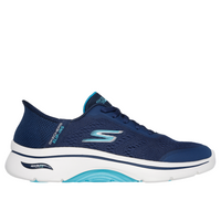 Skechers Slipin Go Walk Arch Fit 2.0 - Valencia - Navy Aqua Trainers