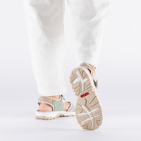 Rieker 68866 -  Carnation/Mauve/Aqua Sandals