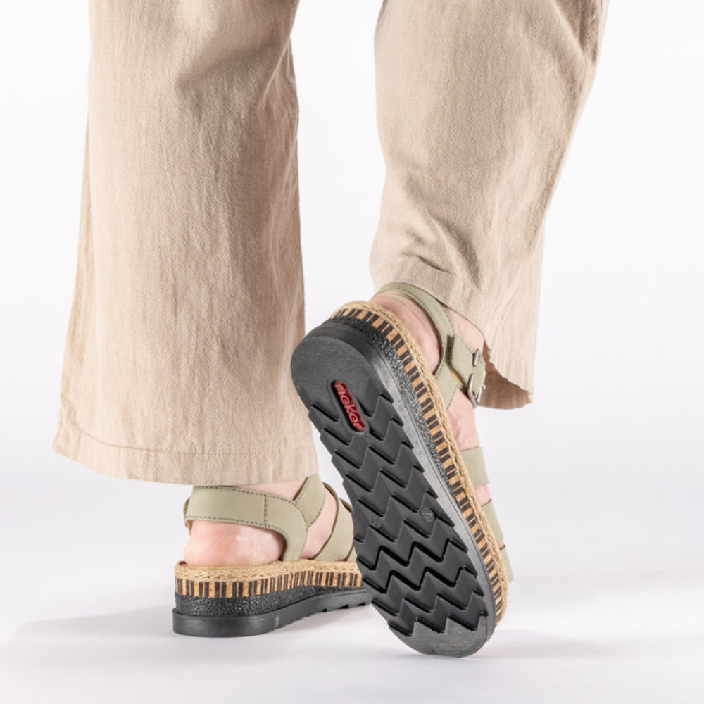 Rieker V7904 -  Salbei Sandals