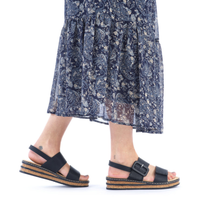 Rieker 62950 - Black Sandals