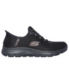 Skechers Summits - Classy Night - Black Gold Casual