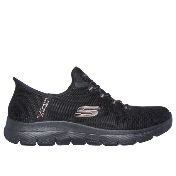Skechers Summits - Classy Night - Black Gold Casual