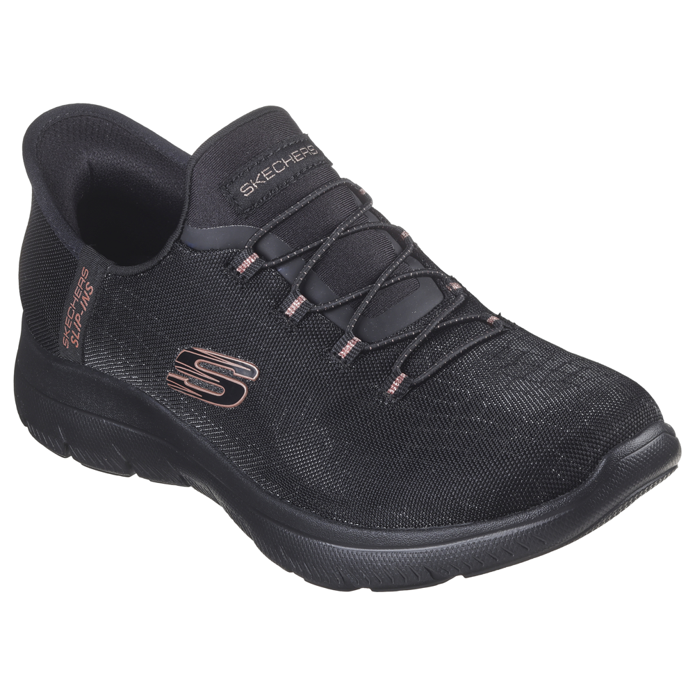 Skechers Summits Classy Night Black Gold Casual