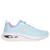 Skechers Skech-Air Meta - Aired Out - Light Blue Multi Trainers