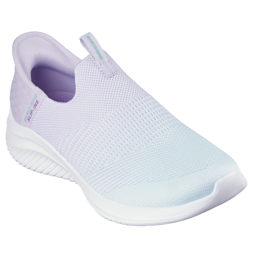 Skechers Slipins Ultra Flex 3.0 - Beauty Blend - Lavender/Turquoise Trainers