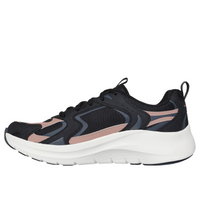 Skechers Arch Fit 2.0 Vintage Luxe - Black/Rose Gold Trainers