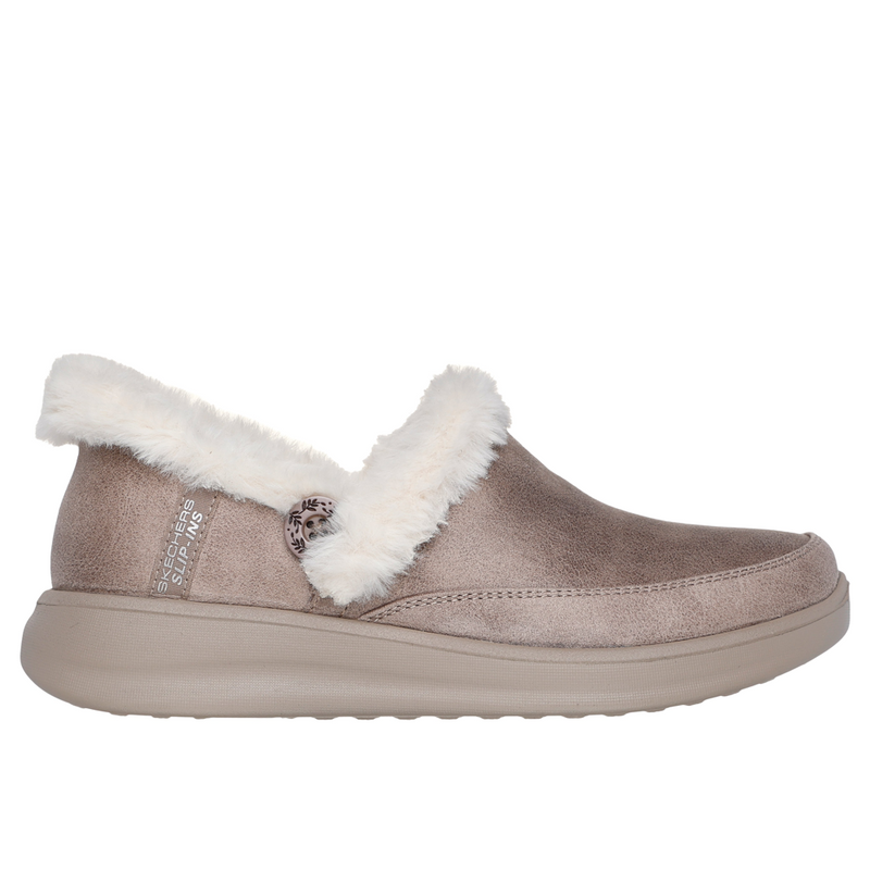 Skechers Cozy Escape   - Taupe Slippers