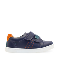 Start-Rite Explore - Navy Leather Shoes