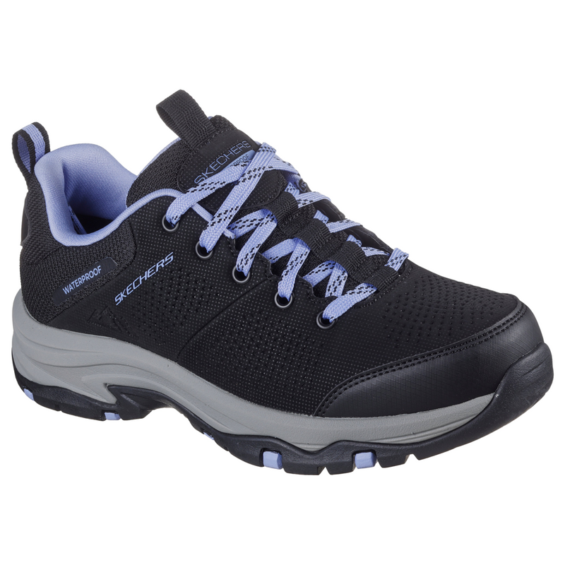 Skechers Trego Trail Destiny - Black/Purple Trainers