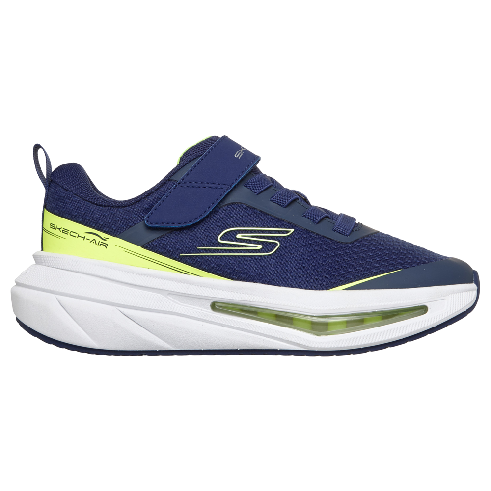 Skechers Skech-Air Flight-  Navy/Yellow Trainers