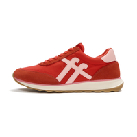 FitFlop Retro-Q FF Sneakers - Cherry Tomato/Warm Pink