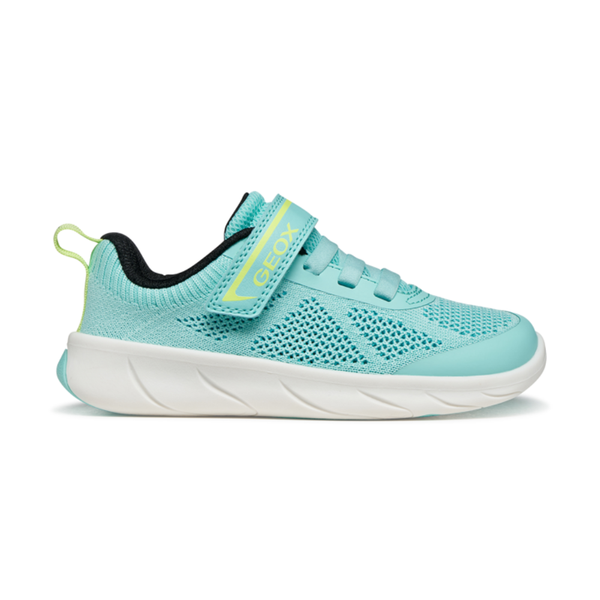 Geox J Foot-Run J65PCA - C3B3A Watersea/Acid Green Trainers