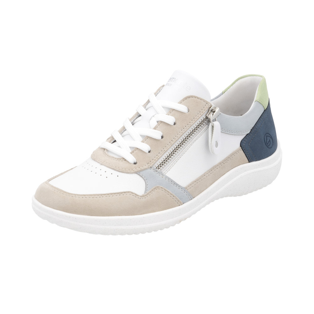 Remonte D1E06 - Iceberg/White/Jeans Trainers